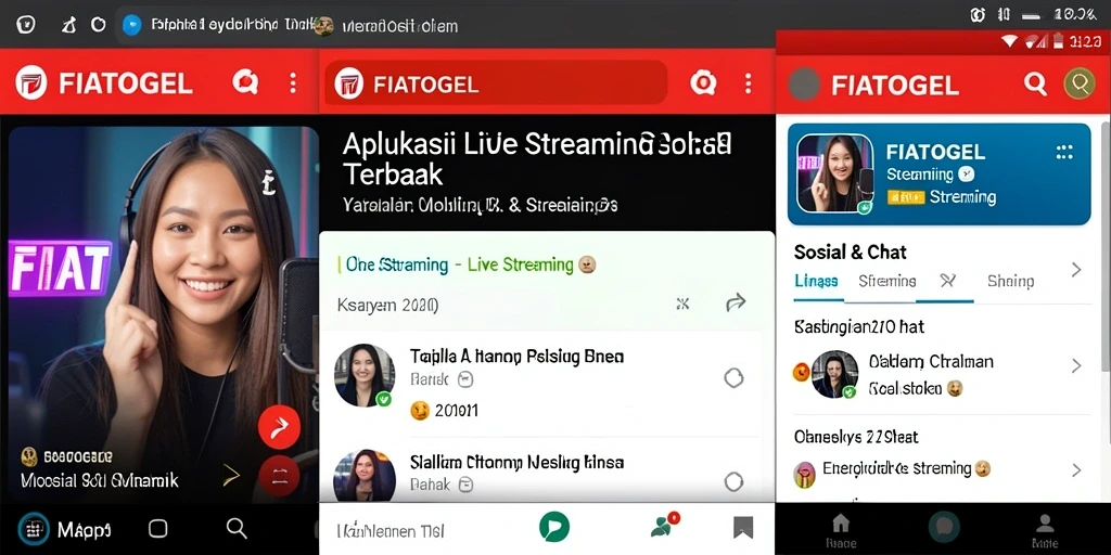 Tampilan antarmuka FIATOGEL yang interaktif dan menarik.