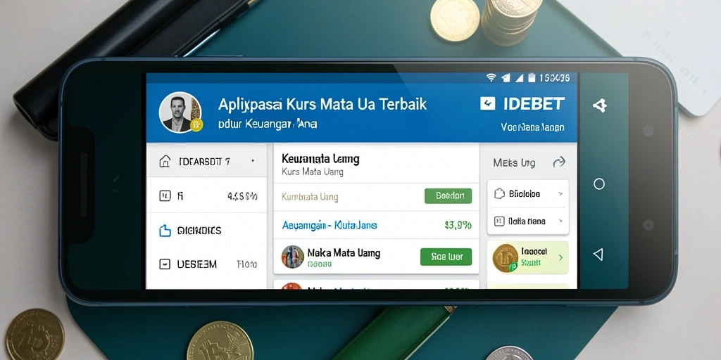 Tampilan antarmuka sederhana yang memudahkan pemantauan kurs mata uang.