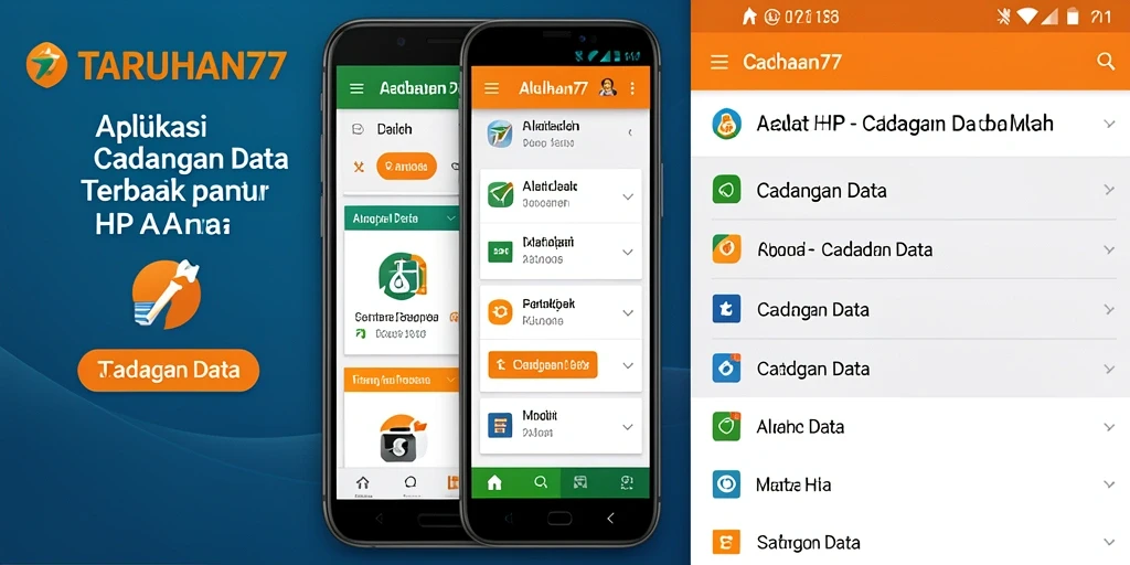 Antarmuka jelas dan fungsional dari aplikasi TARUHAN77.