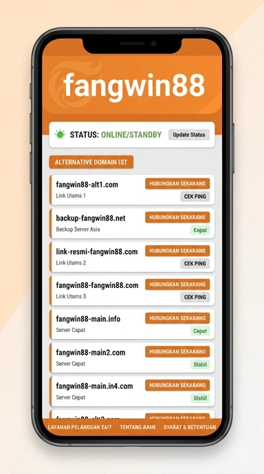 Halaman Link Alternatif Fangwin88 untuk Pengguna Android